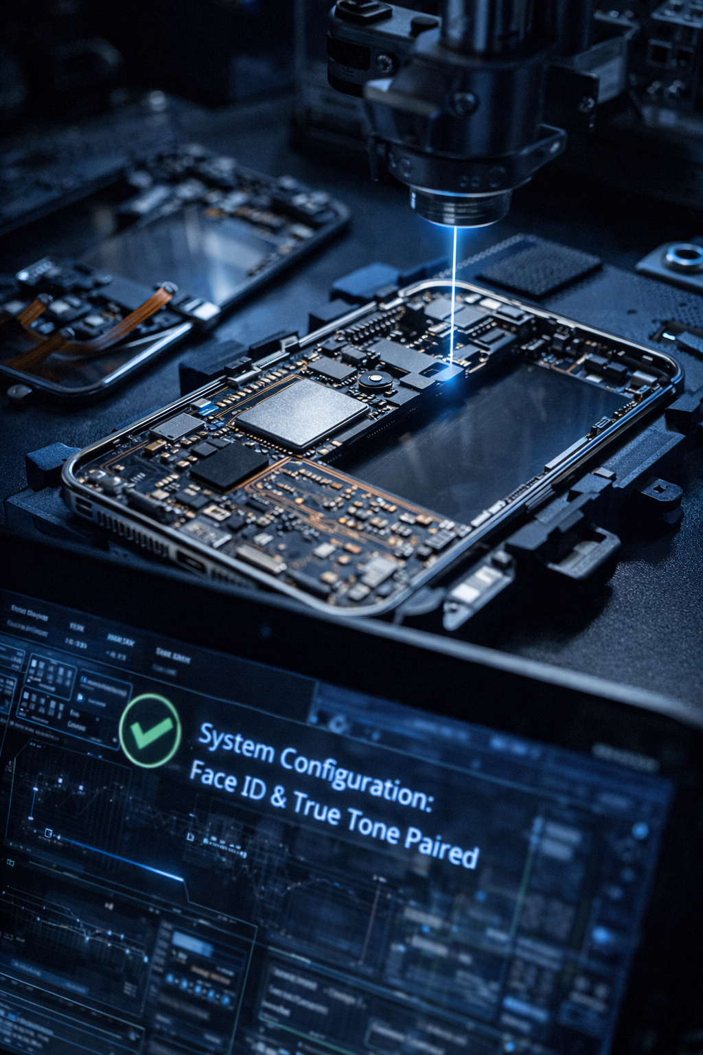 The Biometric Lockdown: Why Your 2026 Screen Repair Needs 'System Configuration' to Keep Face ID and True Tone Alive